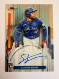 2025 Topps Finest Steward Berroa Auto RC FA-SBE Toronto Blue Jays