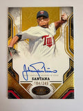 2025 Topps Tier One Johan Santana Prime Performers Auto /249 PPA-JS Twins