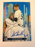 2025 Topps Finest Keider Montero Auto RC Blue /99 FA-KMO Detroit Tigers