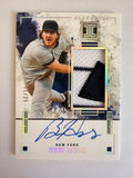 2025 Impeccable Ben Hess Elegance Jersey Auto Holo Silver /25 EJA-BH Yankees