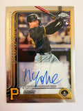 2025 Topps Chrome Nick Yorke Auto RC RA-NY Pittsburgh Pirates