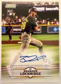 Topps 2025 Stadium Club Brandon Lockridge #SCBA-BLO Auto RC San Diego Padres